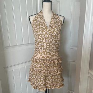 Summer backless, halter dress